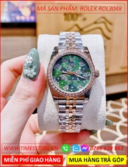 dong-ho-nu-rolex-season-sieu-cap-replica-1-1-mat-bong-hoa-xanh-la-day-demi-rose-gold-timesstore-vn