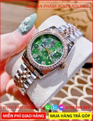 dong-ho-nu-rolex-season-sieu-cap-replica-1-1-mat-bong-hoa-xanh-la-day-demi-rose-gold-timesstore-vn