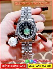 dong-ho-nu-rolex-sieu-cap-f1-mat-den-dinh-da-day-kim-loai-timesstore-vn