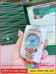 dong-ho-nu-rolex-sieu-cap-replica-1-1-mat-xanh-dinh-da-swarovski-day-demi-vang-gold-dep-gia-re-timesstore-vn