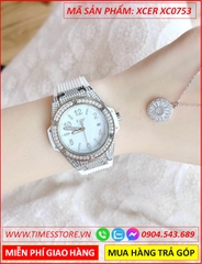 dong-ho-nu-xcer-tua-hublot-dinh-da-swarovski-day-silicone-trang-timesstore-vn