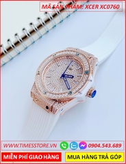 dong-ho-nu-xcer-tua-hublot-mat-full-da-rosse-gold-day-sillicone-trang-timesstore-vn