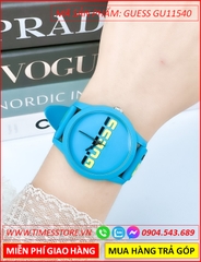 dong-ho-unisex-guess-logo-turquoise-day-sillicone-xanh-timesstore-vn