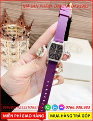 set-dong-ho-nu-davena-mat-oval-xanh-dinh-da-swarovski-silver-day-silicone-tim-dep-gia-re-timesstore-vn