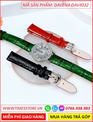 set-dong-ho-nu-davena-mat-tron-dinh-da-swarovski-silver-day-da-xanh-la-dep-gia-re-timesstore-vn