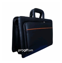 Cặp đại hội da tổng hợp màu đen - PG 2