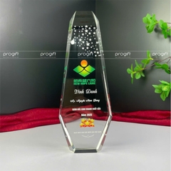 Kỉ niệm chương, biểu trưng pha lê, cúp pha lê