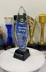 Kỉ niệm chương, biểu trưng pha lê, cúp pha lê