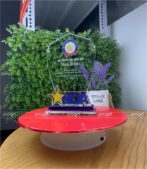 Kỉ niệm chương, biểu trưng pha lê, cúp pha lê