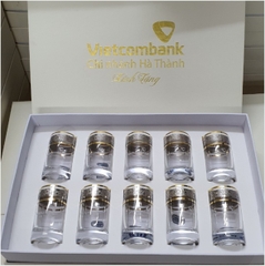Bộ 10 ly shot pha lê Bohemia 35 ml