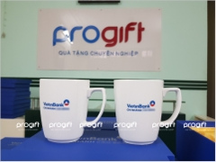 Cốc sứ in logo ngân hàng Vietinbank