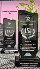 Kỉ niệm chương, biểu trưng pha lê, cúp pha lê