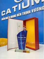 Kỉ niệm chương, biểu trưng pha lê, cúp pha lê