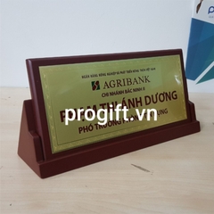 Biển chức danh lãnh đạo - Agribank