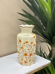 Bình hoa lục giác hoa dây kiểu dáng châu âu cổ điển