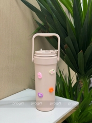 Bình giữ nhiệt inox 304 lõi tráng men in khắc logo - BGN 21