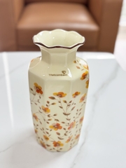 Bình hoa lục giác hoa dây kiểu dáng châu âu cổ điển