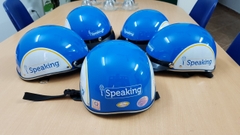 Mũ bảo hiểm nửa đầu in logo