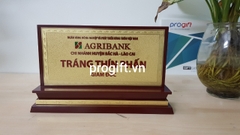Biển chức danh lãnh đạo - Agribank
