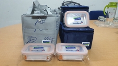 Bộ hộp bảo quản thức ăn Glasslock - KH Vietinbank