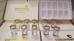 Bộ ly shot uống rượu Bohemia