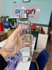 Chai nước thủy tinh 500 ml trong suốt (hàng đẹp)