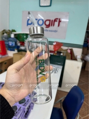 Chai nước thủy tinh 500 ml trong suốt (hàng đẹp)