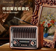 RADIO VỎ GỖ GIẢ CỔ GOLDYIP RA-401 NỘI ĐỊA CAO CẤP