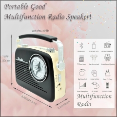 RADIO USB BLUETOOTH HS-2181UBT  KIỂU DÁNG CỔ ĐIỂN
