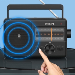 RADIO PHILIPS TAR 2368 là dòng radio tuning cổ điển , chạy 3 băng tần am /fm / sw , hàng chính hãng philips HONGKONG , có cắm điện 220V và dùng 4 pin D