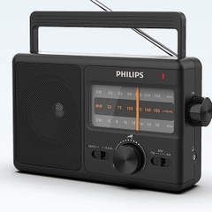 RADIO PHILIPS TAR 2368 là dòng radio tuning cổ điển , chạy 3 băng tần am /fm / sw , hàng chính hãng philips HONGKONG , có cắm điện 220V và dùng 4 pin D