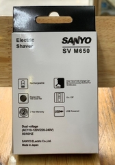 máy cạo râu sanyo nhật SV-M650, máy cạo râu mini