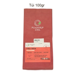 Trà Đen CTC Hạt Viên pha trà sữa