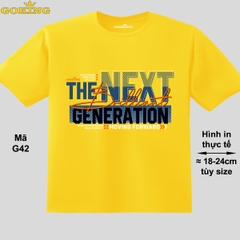 The Next Generation, mã G42. Áo thun trẻ em siêu đẹp. Áo phông in hình cho bé trai, bé gái