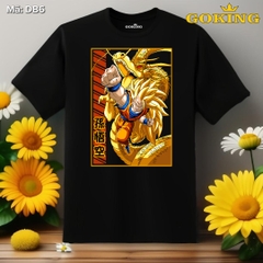 DB6-Đen. Áo thun Dragon Ball cho nam nữ trẻ em. Áo phông 7 Viên Ngọc Rồng siêu đẹp