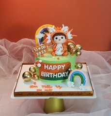 Bánh kem mừng thôi nôi bé Rồng - Em Mây