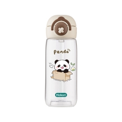 BÌNH NƯỚC TRẺ EM PANDA 480ML HOKORI 0080