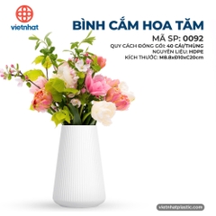 BÌNH CẮM HOA TĂM 0092