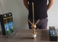 Kim Thu Sét Cổ Điển (Cột Thu Lôi) Cho Cột Đèn, Cột Điện, Cột Thép, Cột Cẩu – Có CO CQ, Hóa Đơn VAT