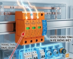 Thiết Bị Chống Sét SPD Nguồn 3 Pha Cho Hệ Thống Thang Máy – Chính Hãng, CO/CQ
