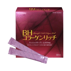 Bột Uống Collagen Nichiei Bussan Beautiful Habit Rich Nhật Bản 30 Gói
