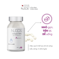 Viên Uống Collagen Chống Lão Hóa Cấp Ẩm Nucos Collagen 100% 90 Viên