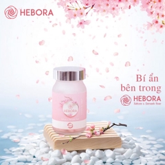 Combo Nước Uống Hebora Collagen Enrich Và Viên Tỏa Hương Hebora Premium Nhật Bản