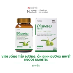 Viên Uống Hỗ Trợ Tiểu Đường Cân Bằng Đường Huyết Nucos Diabetes 60 Viên