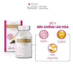 Viên Uống Collagen Chống Lão Hóa Đẹp Da Nucos Cells Up 180 Viên