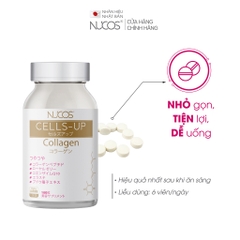 Viên Uống Collagen Chống Lão Hóa Đẹp Da Nucos Cells Up 180 Viên