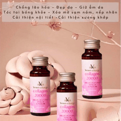 Nước Uống Collagen Venus Charge 20,000mg Nhật Bản (10 chaix50ml)