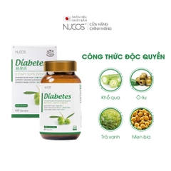Viên Uống Hỗ Trợ Tiểu Đường Cân Bằng Đường Huyết Nucos Diabetes 60 Viên