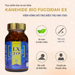 Viên Uống Hỗ Trợ Điều Trị Ung Thư Kanehide Bio Fucoidan EX Nhật Bản 150 Viên