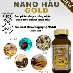 Viên Uống Tinh Chất Hàu Nano Oyster Gold Nichiei Bussan Nhật Bản 120 Viên